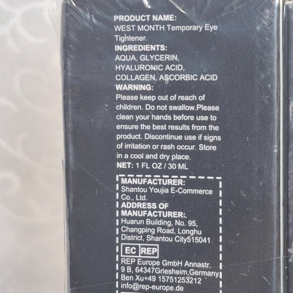 West Month Firm Eye Skin Tightener 2 Pack - Picture 4 of 6